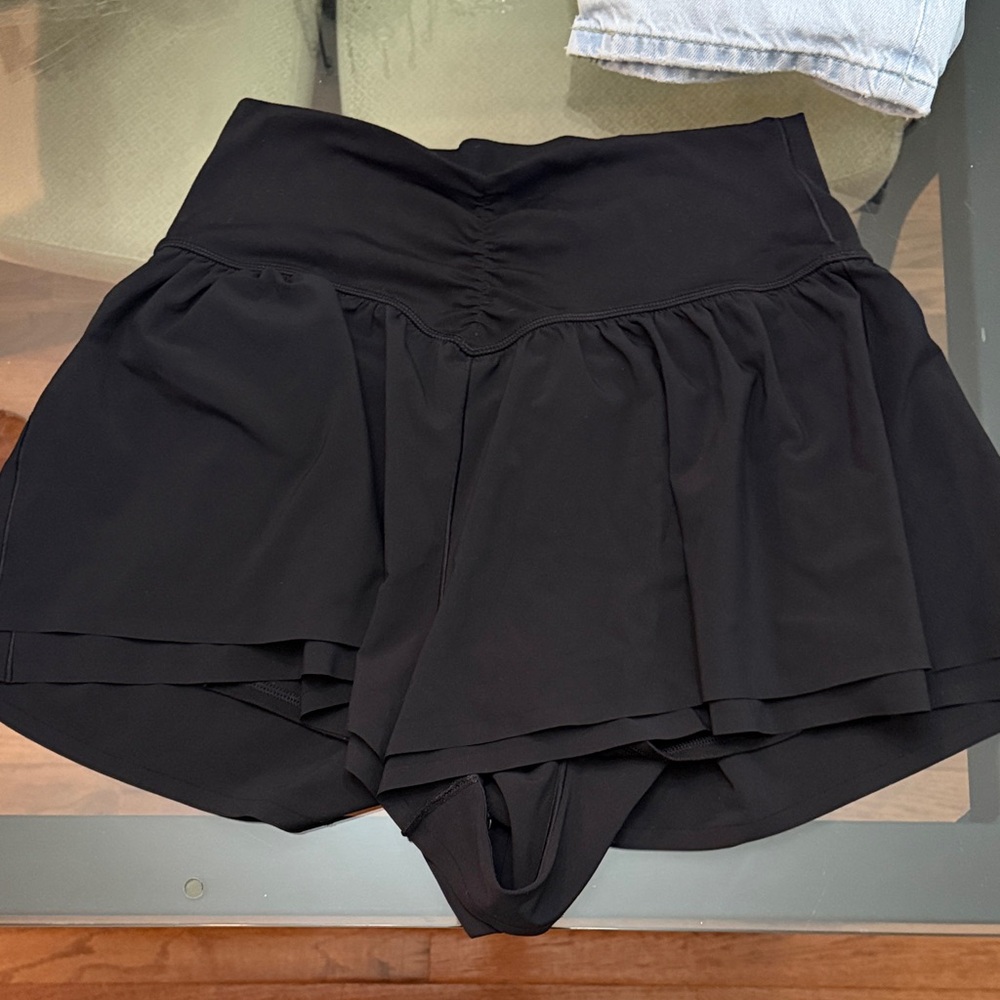 OFFLINE by aerie Ruched Front Flowy Shorts